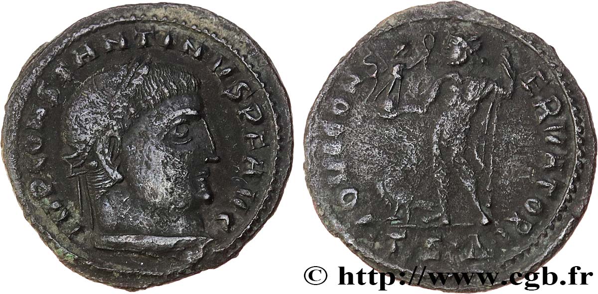 CONSTANTINE I THE GREAT Follis ou nummus XF