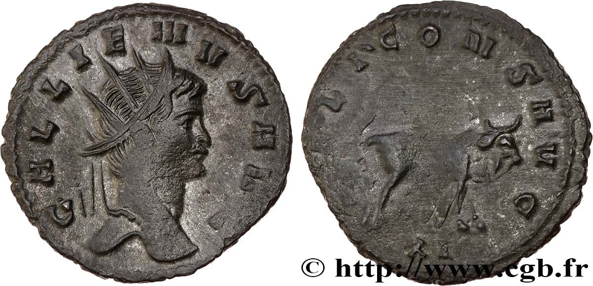 GALLIENUS Antoninien AU/XF