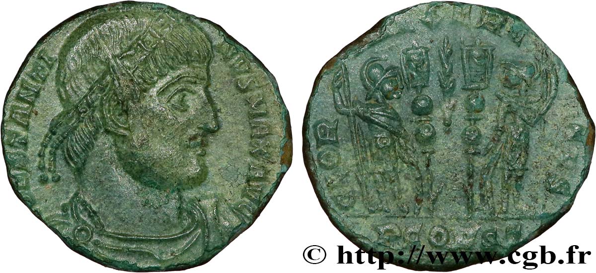 CONSTANTIN Ier LE GRAND Centenionalis ou nummus TTB+