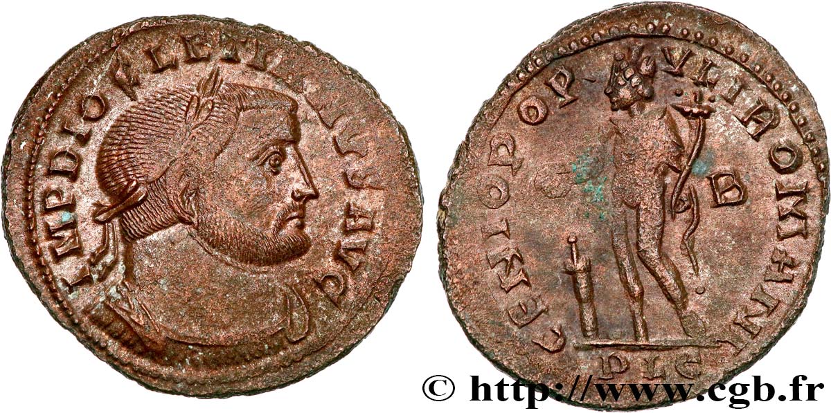 DIOCLÉTIEN Follis ou nummus TTB+