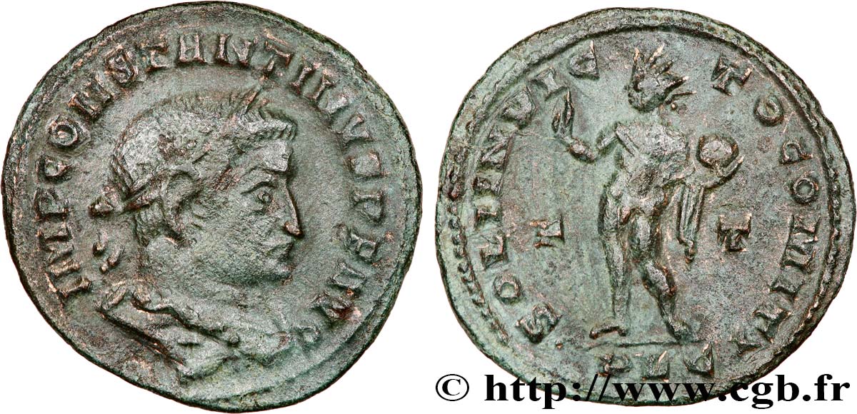 CONSTANTIN Ier LE GRAND Follis ou nummus TTB/TTB+