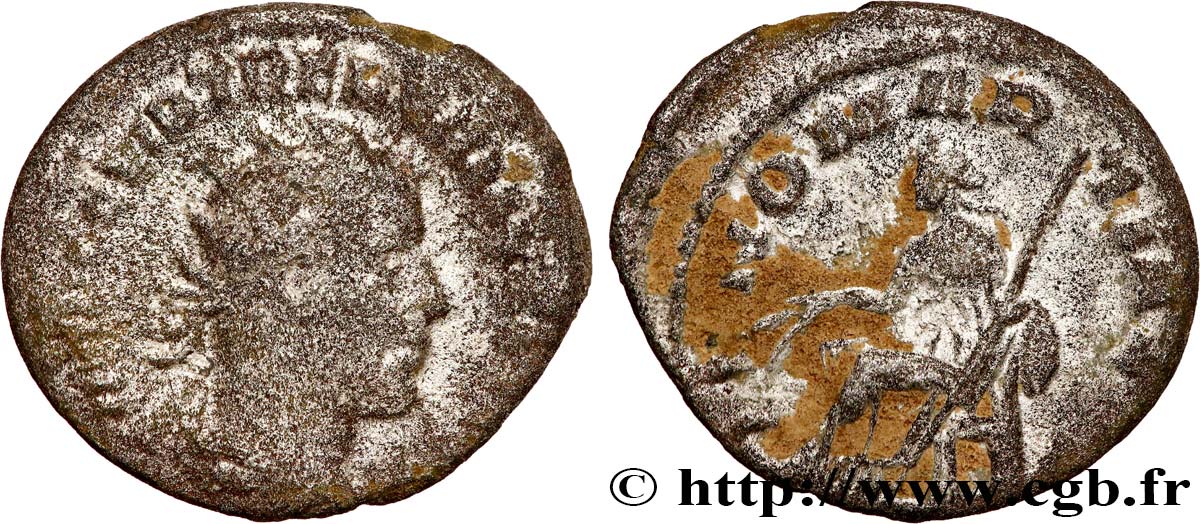 TRÉBONIEN GALLE Antoninien TB/TTB