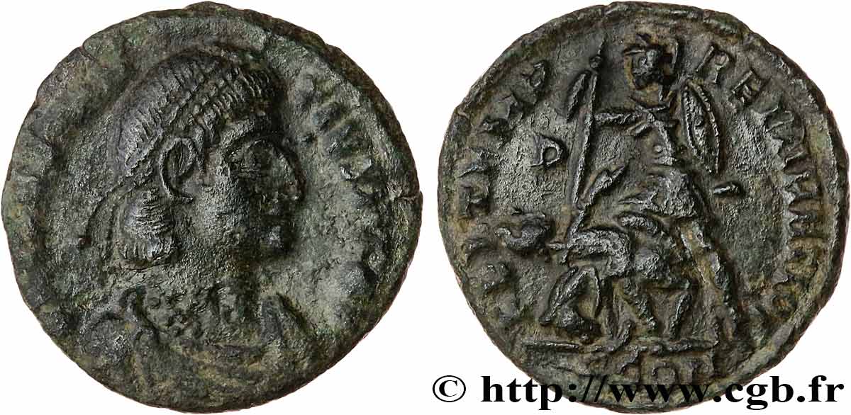 CONSTANTIUS II Maiorina réduite XF