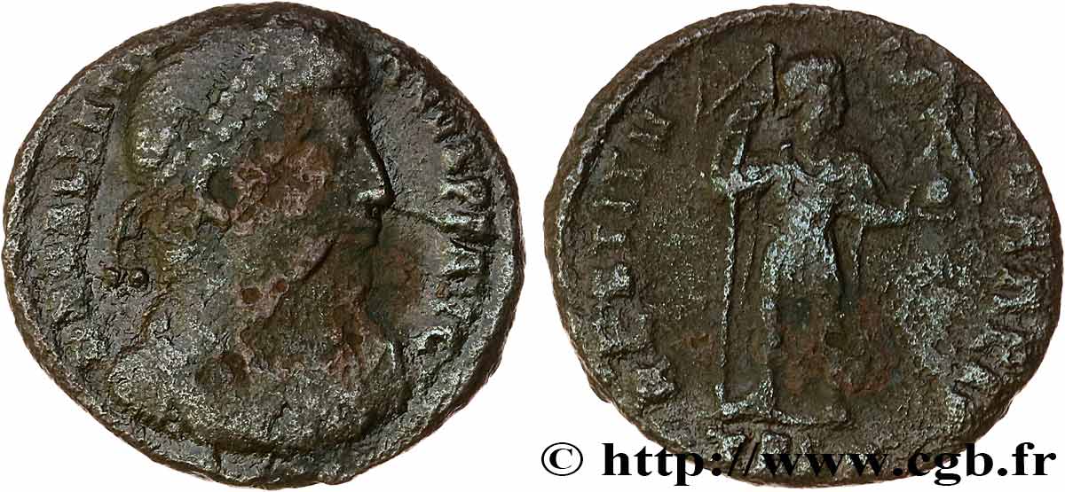 VALENTINIEN Ier  Demi-maiorina TB