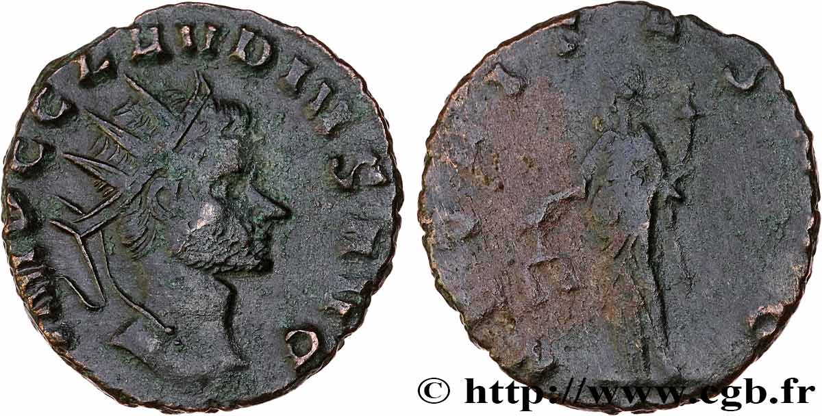 CLAUDIUS II GOTHICUS Antoninien SS/fSS