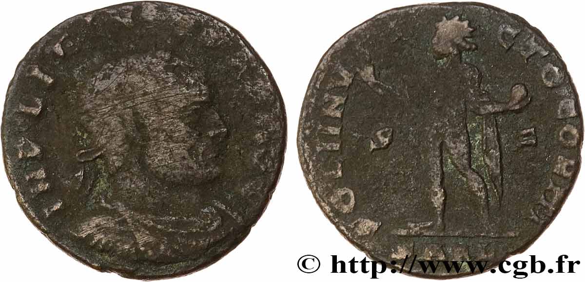 LICINIUS Ier Follis ou nummus B+/TB