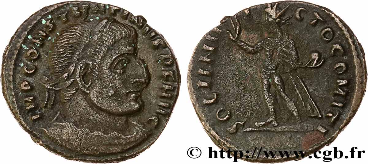 CONSTANTIN Ier LE GRAND Follis ou nummus TTB