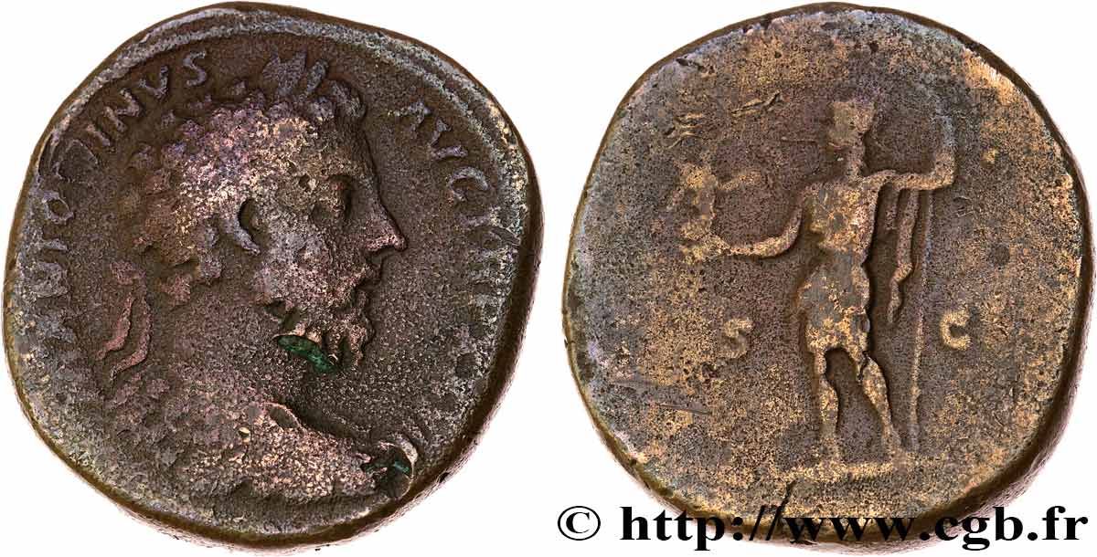 MARC AURÈLE Sesterce TB+/TB