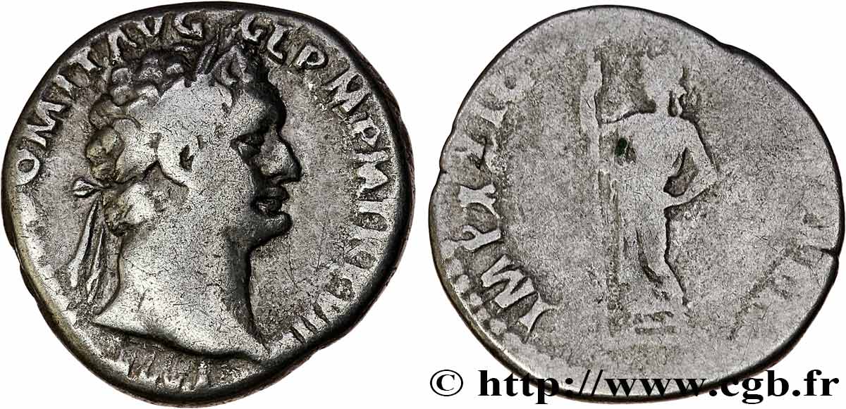 DOMITIANUS Denier VF/VF