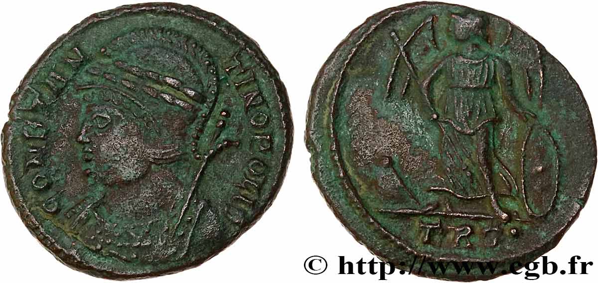CONSTANTINOPLE Centenionalis ou nummus TTB