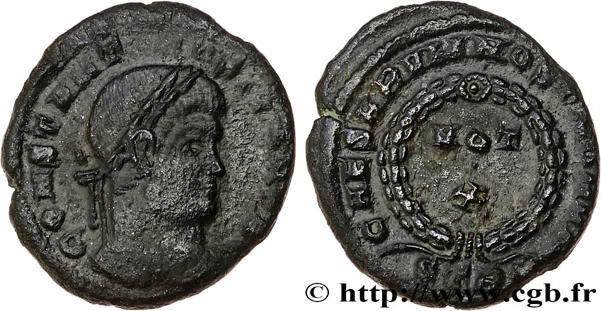 CONSTANTINE II Centenionalis ou nummus VF/XF