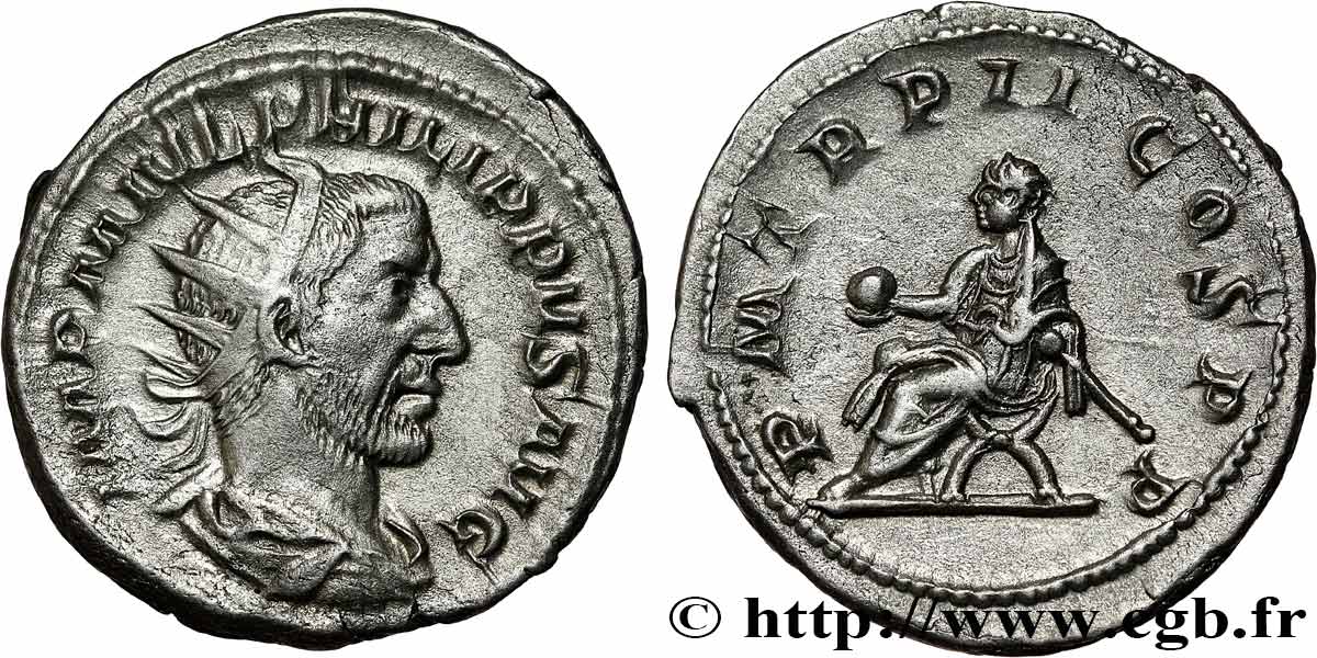 FILIPPO I PADRE Antoninien SPL/MS