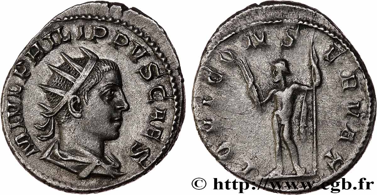 PHILIPPE II Antoninien SPL/TTB+