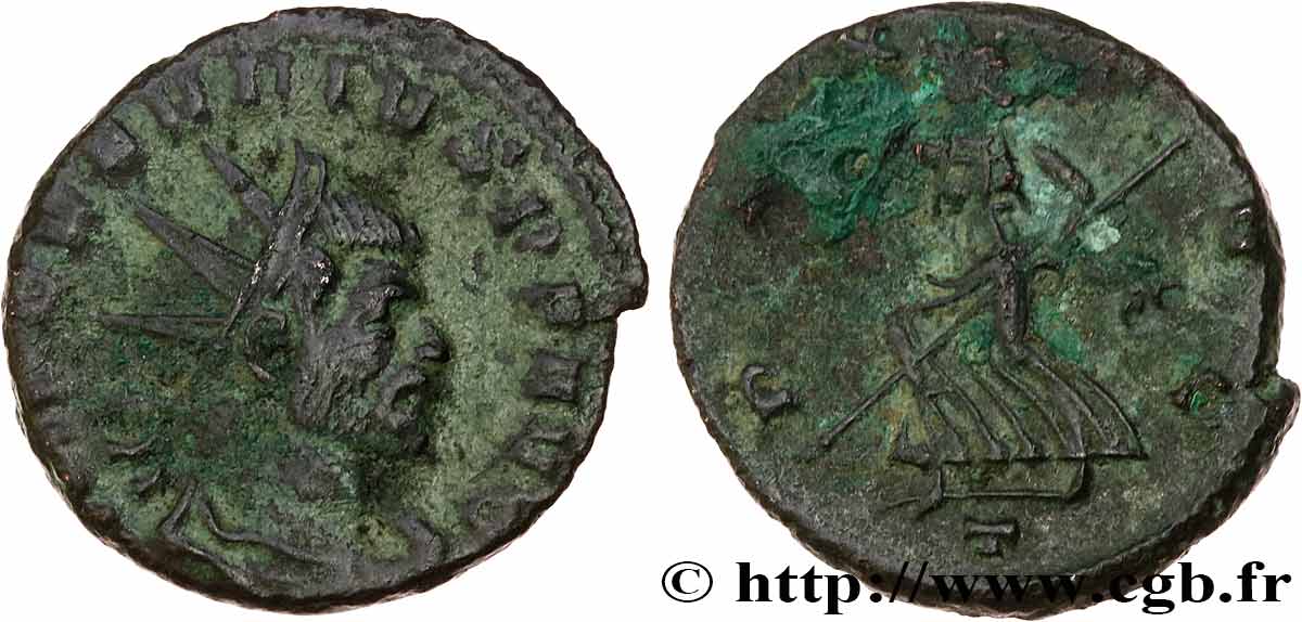 CLAUDIUS II GOTHICUS Antoninien XF