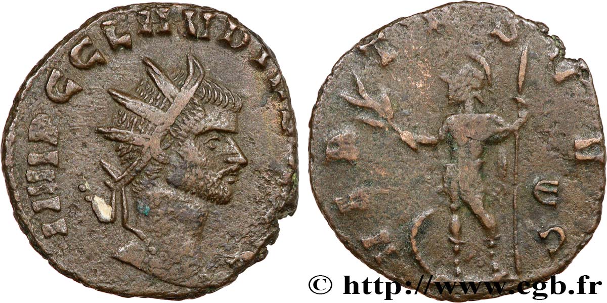 CLAUDIUS II GOTHICUS Antoninien XF