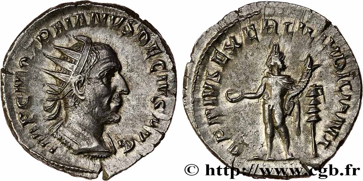 TRAJAN DÈCE Antoninien SPL
