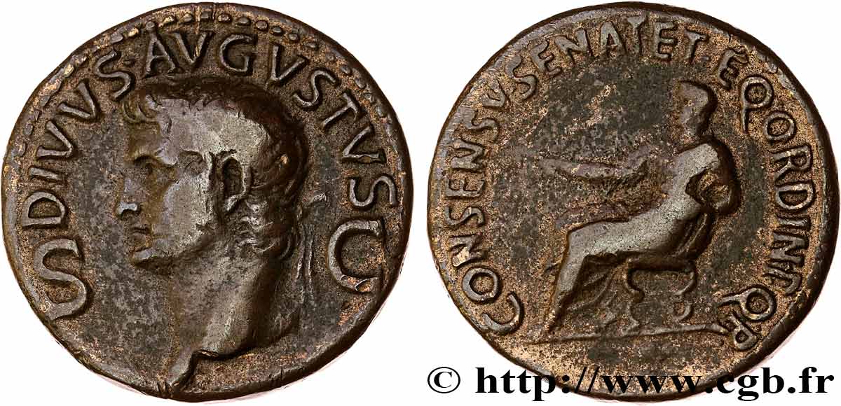 AUGUSTE Dupondius TTB/TB+