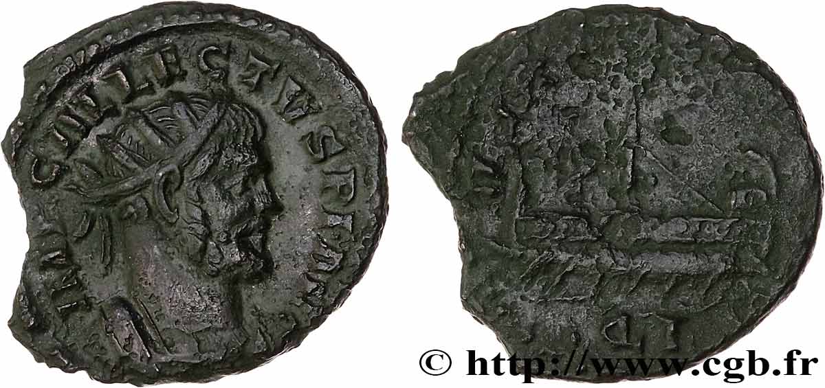 ALLECTUS Aurelianus TTB/TB+