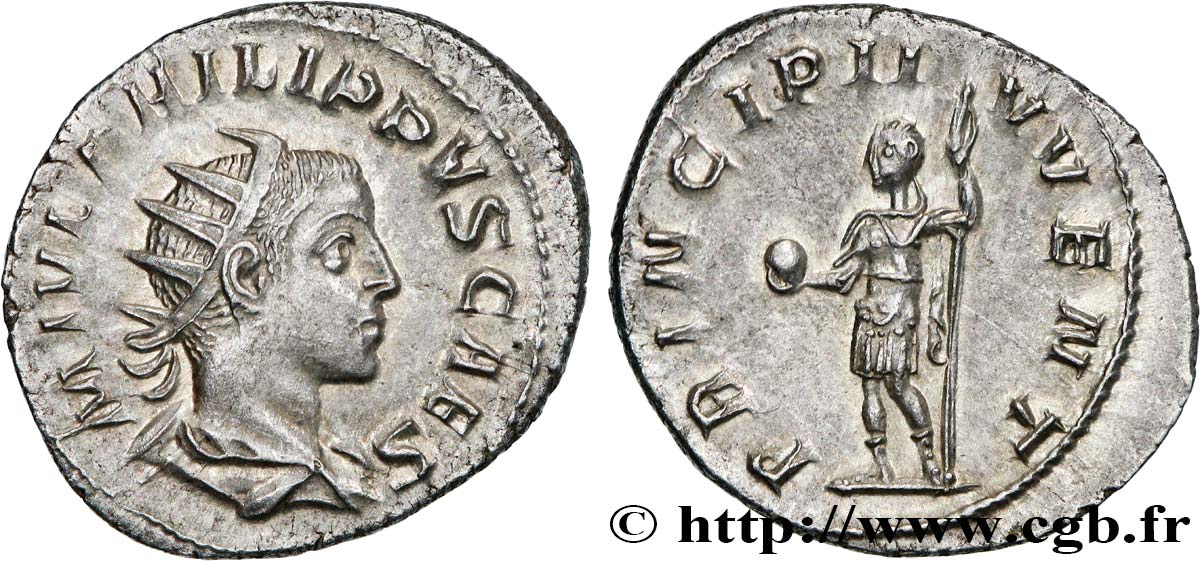 PHILIPPE II Antoninien SUP/SPL