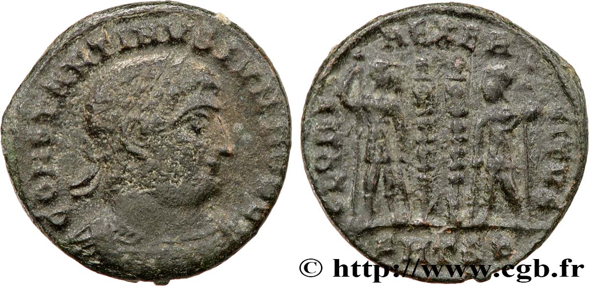 CONSTANTINE II Centenionalis ou nummus VF/XF