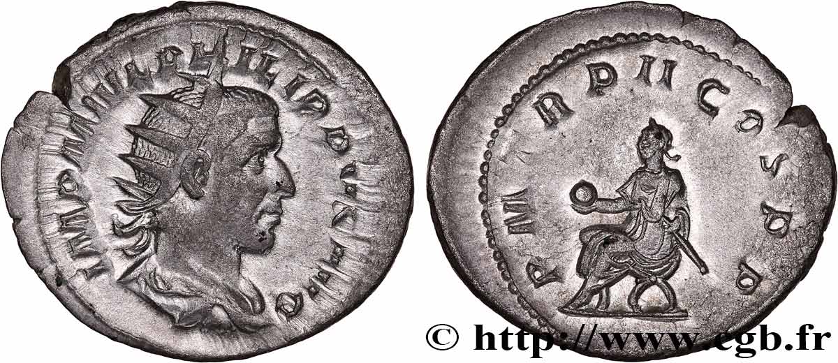 PHILIPPUS Antoninien AU/MS