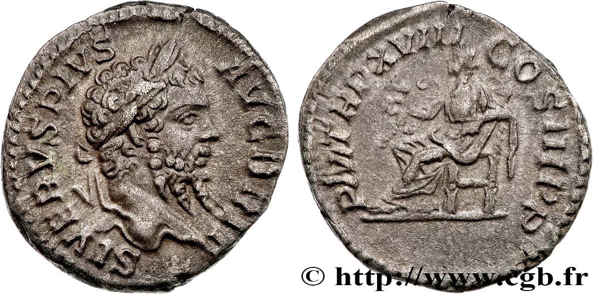 SEPTIMIUS SEVERUS Denier VZ/fVZ