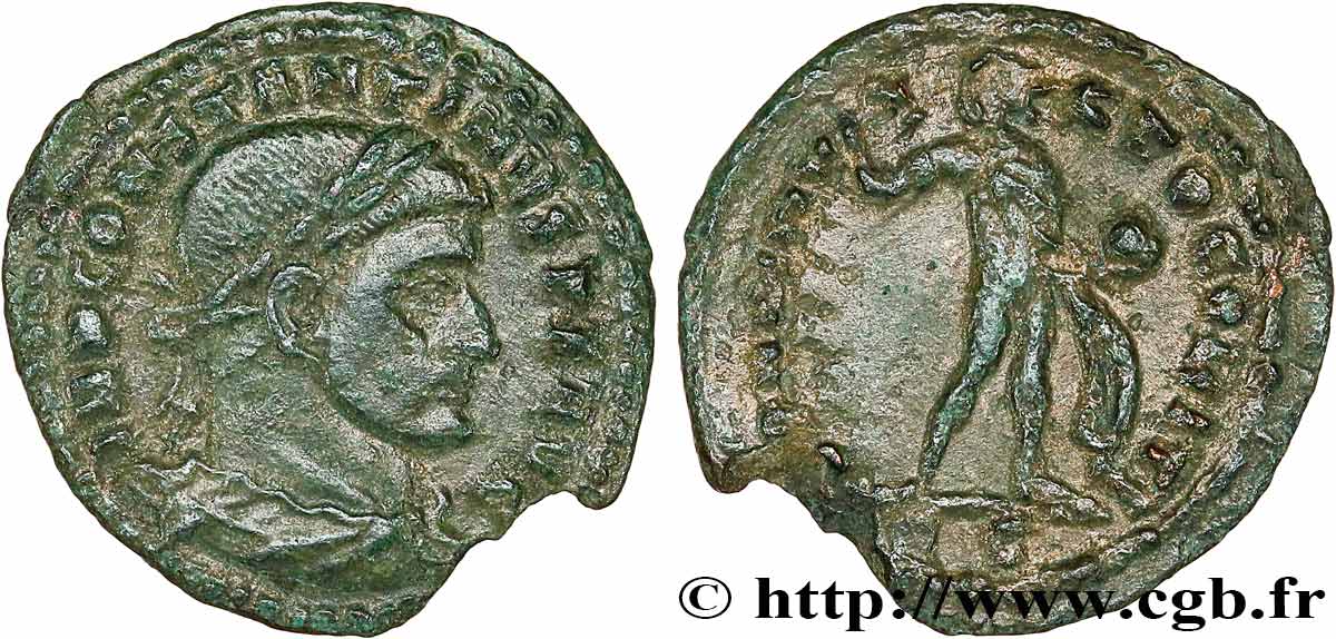 CONSTANTINE I THE GREAT Follis ou nummus XF