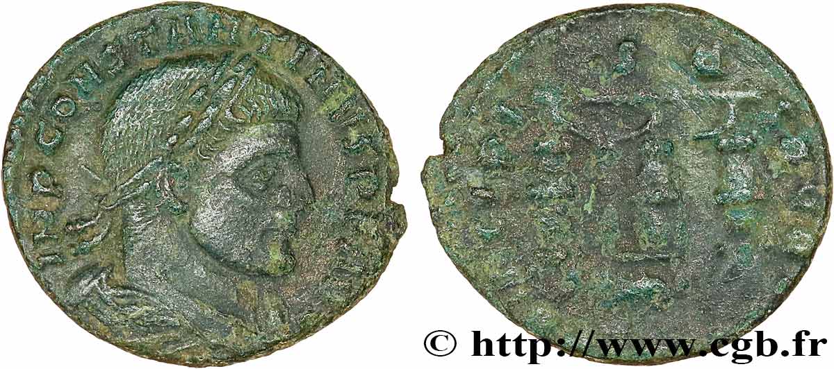 CONSTANTINO I EL MAGNO Follis ou nummus MBC/BC+