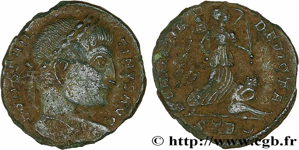 CONSTANTINE I THE GREAT Centenionalis ou nummus XF