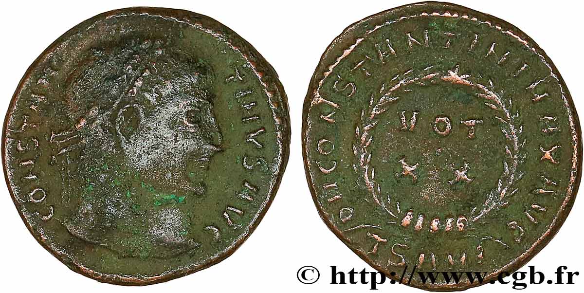 CONSTANTINE I THE GREAT Centenionalis ou nummus VF/XF