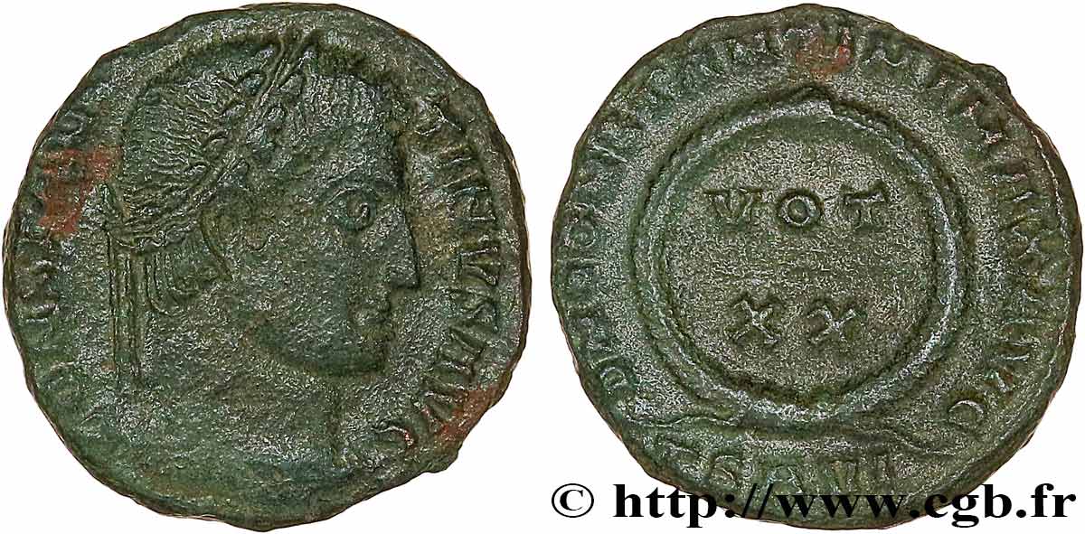 CONSTANTINE I THE GREAT Centenionalis ou nummus XF