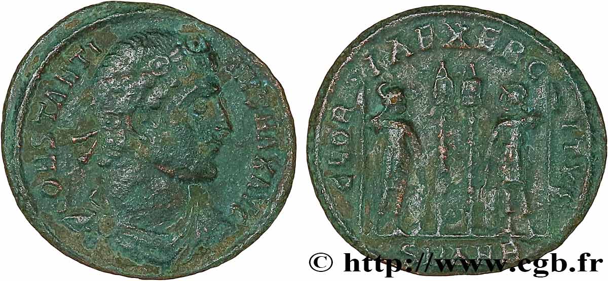 CONSTANTIN Ier LE GRAND Centenionalis ou nummus TTB