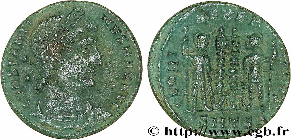 CONSTANTIN Ier LE GRAND Centenionalis ou nummus TB+/TTB