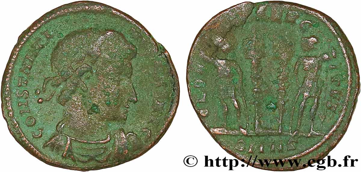 CONSTANTINE I THE GREAT Centenionalis ou nummus VF