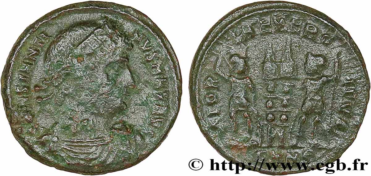 CONSTANTINE I THE GREAT Centenionalis ou nummus VF/XF