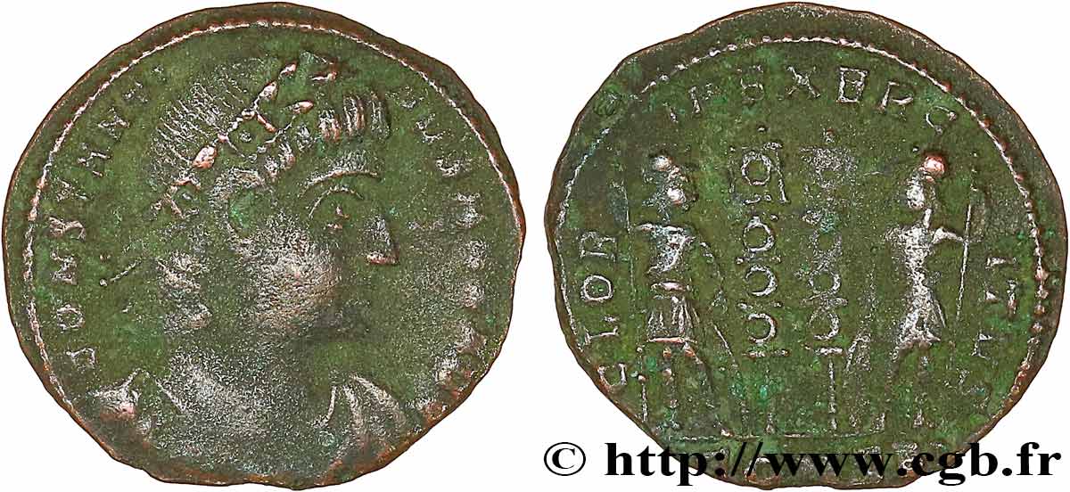 CONSTANTINE I THE GREAT Centenionalis ou nummus VF