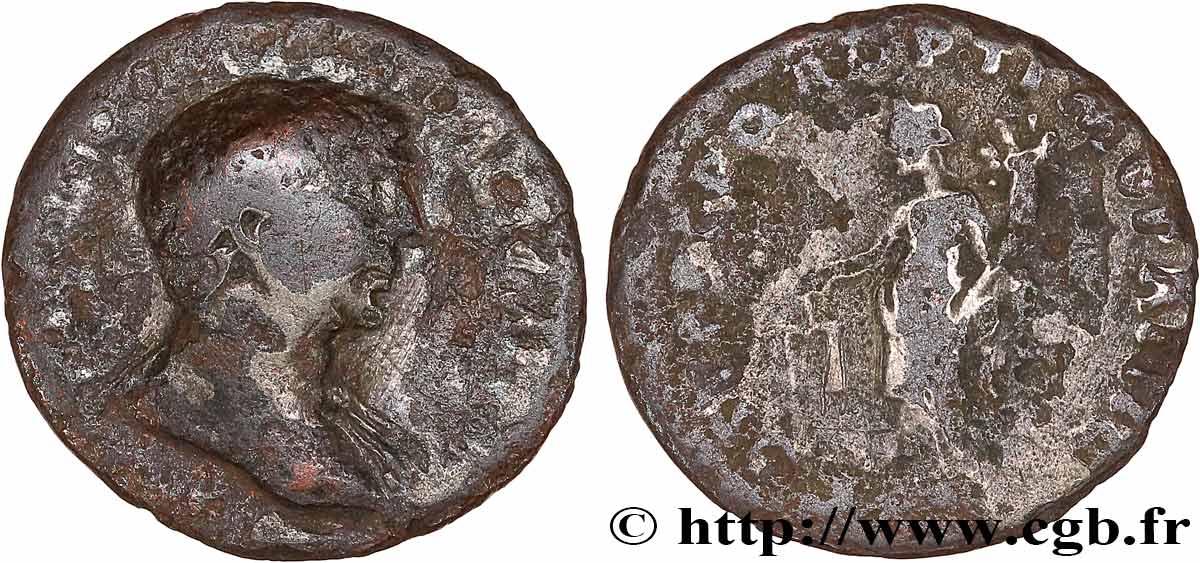 TRAJANUS Denier VF