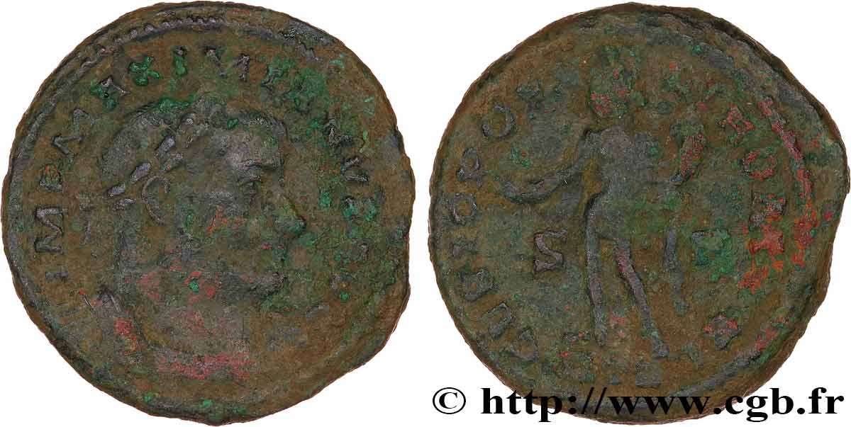 MAXIMIANUS HERCULIUS Follis ou nummus VF