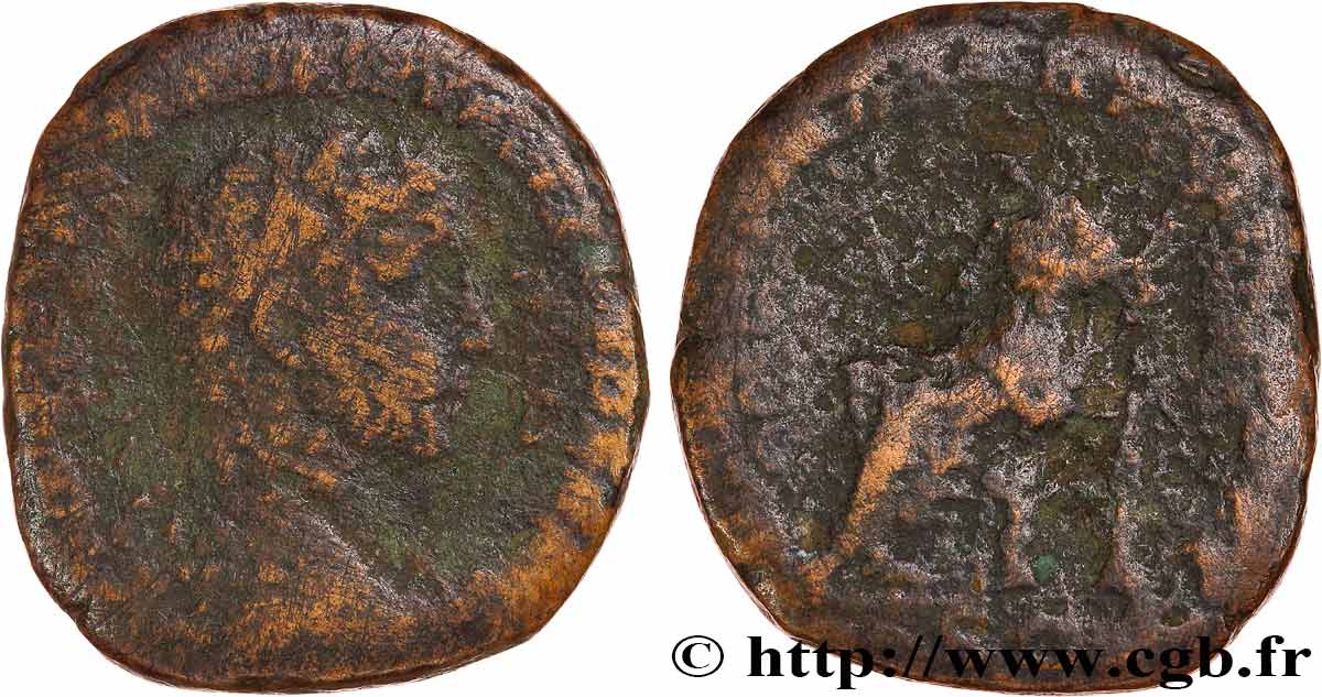 SEVERUS ALEXANDER Sesterce VG