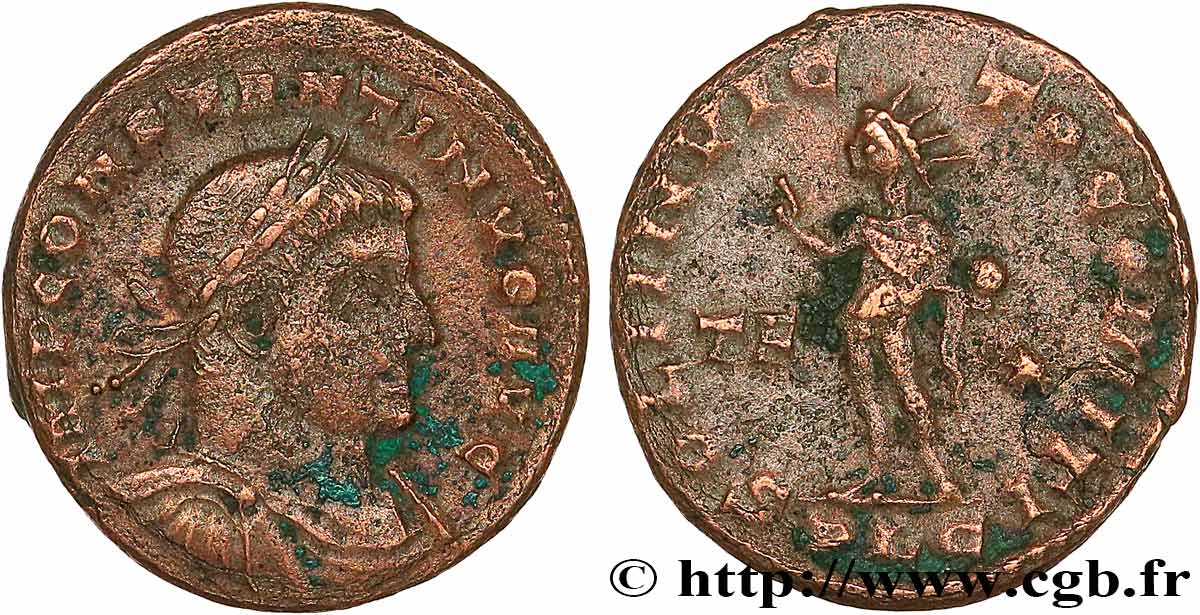 CONSTANTINE I THE GREAT Follis ou nummus XF