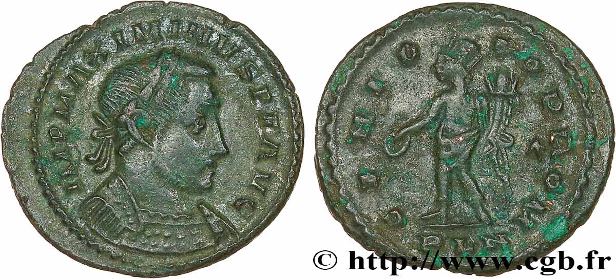 MAXIMINUS II  Follis ou nummus XF