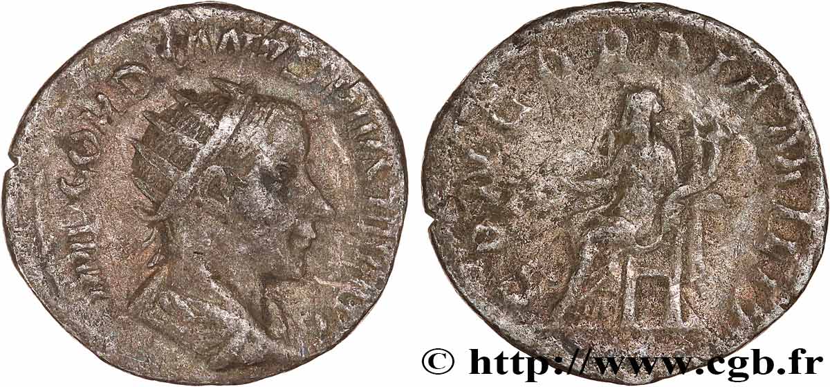 GORDIANO III Antoninien q.BB