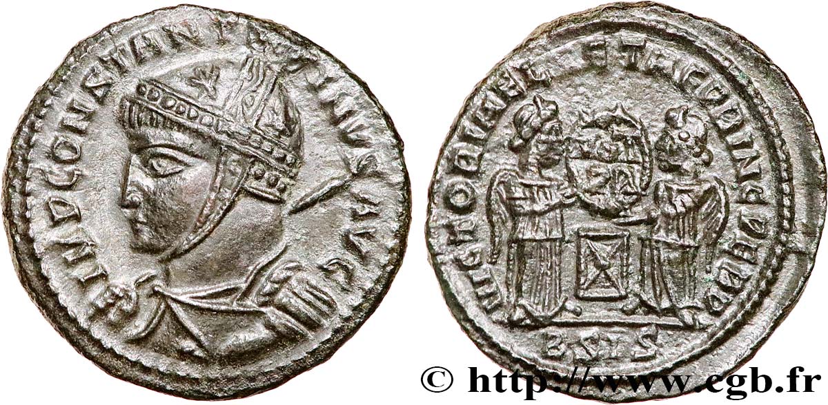 CONSTANTIN Ier LE GRAND Centenionalis ou nummus SUP