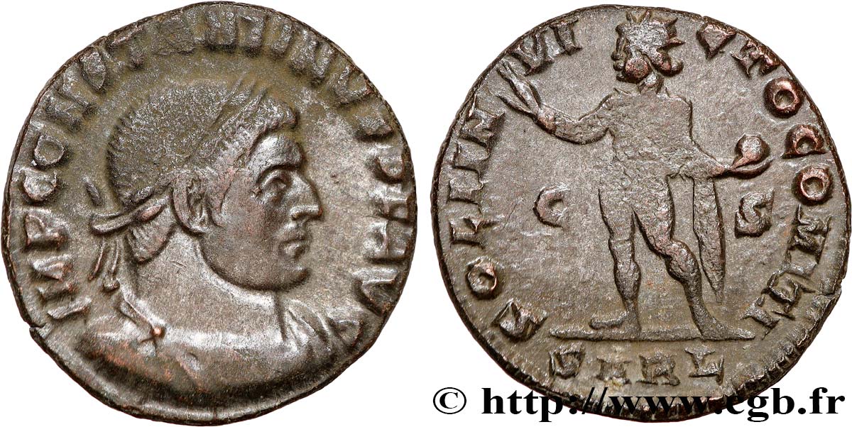 CONSTANTIN Ier LE GRAND Follis ou nummus TTB