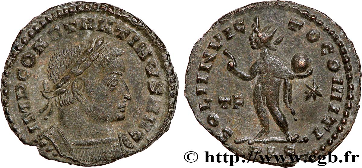 CONSTANTINE I THE GREAT Follis ou nummus AU