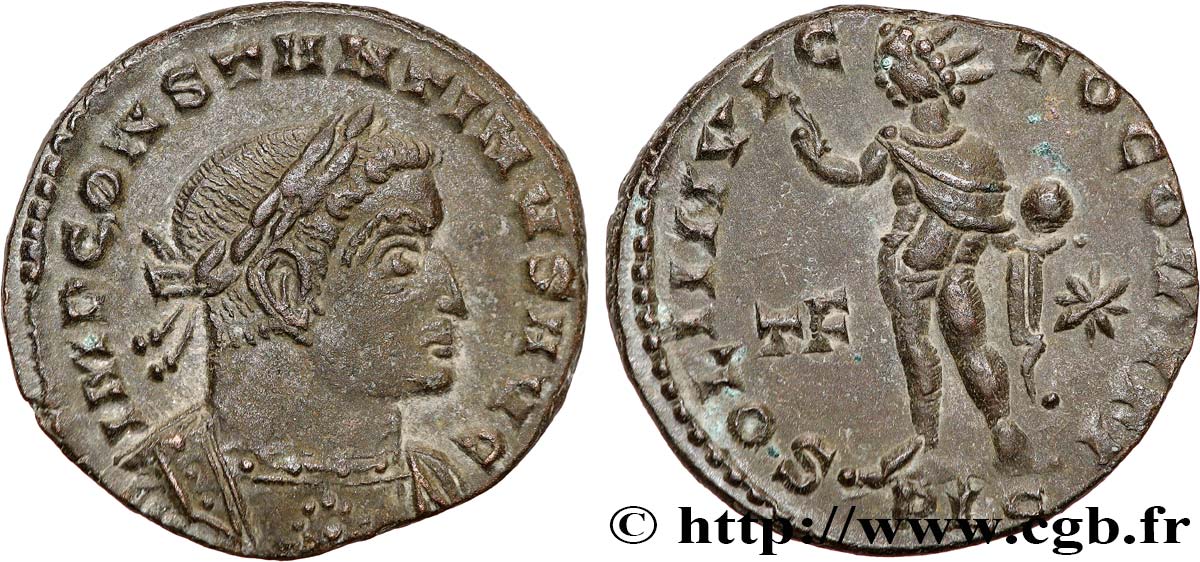 CONSTANTIN Ier LE GRAND Follis ou nummus SUP