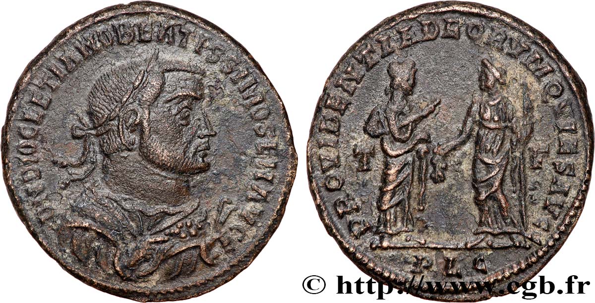 DIOCLÉTIEN Follis ou nummus TTB