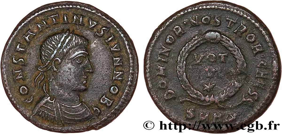 COSTANTINO II Centenionalis ou nummus BB