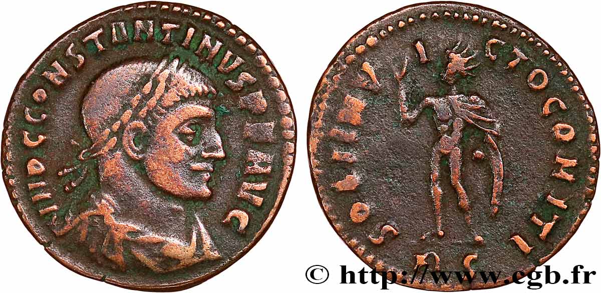 COSTANTINO I IL GRANDE Follis ou nummus BB