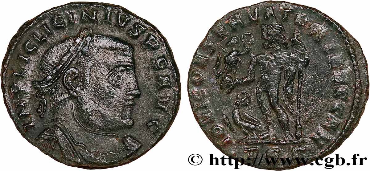 LICINIO I PADRE Follis ou nummus MBC